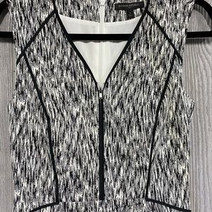 Black & White Print Banana Republic Dress Size 2 NWT